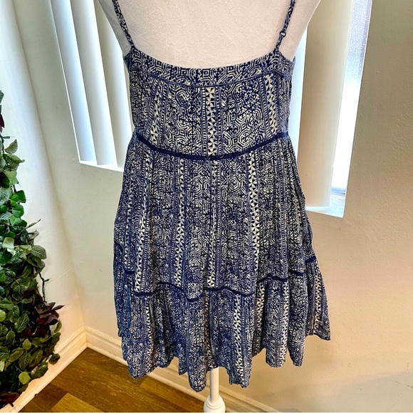 Urban Outfitters- Women Blue Mini Dress size S- Made in India - Picture 5 of 14